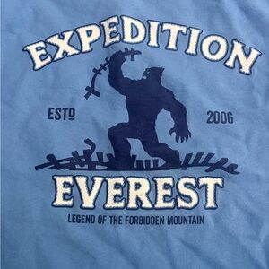 Disney Expedition Everest Blue Tee